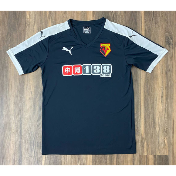 Puma Other - Men Puma Watford FC Football Club polyester athletic soccer jersey t-shirt, S
